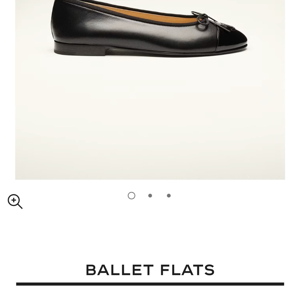 Chanel Black Ballerines size 36.5 - Picture 6 of 7